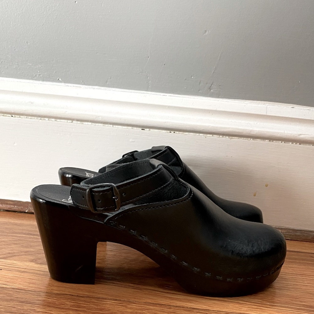 NEW SVEN NO 6 Clog Heel Booties sz 40 / 9.5